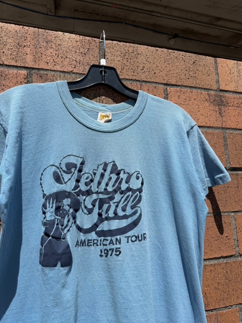 1975 Jethro Tull American Tour 70s Vintage Russell Athletic Band Tee Shirt